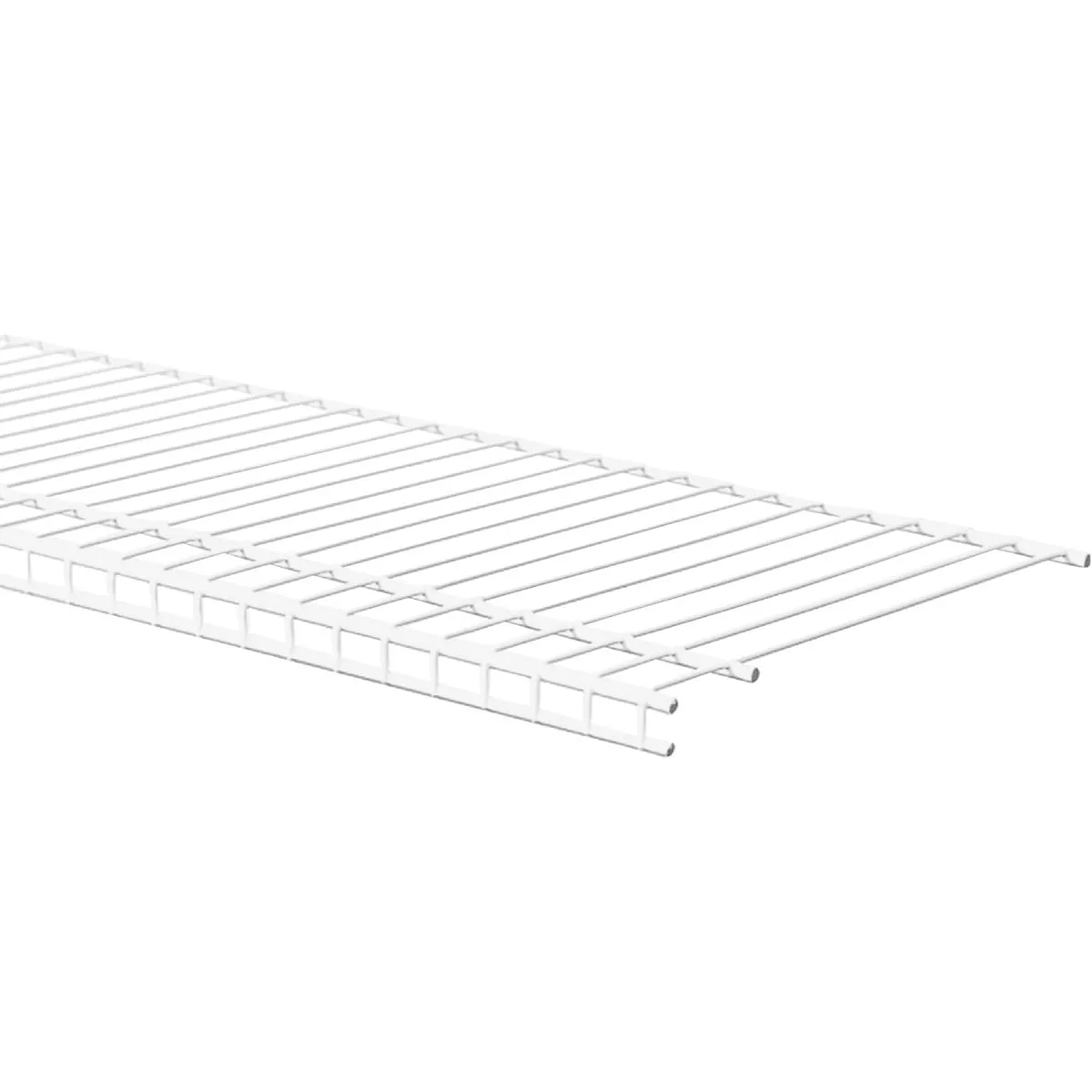 ClosetMaid SuperSlide 8 Ft. W. x 12 In. D. Ventilated Closet Shelf, White