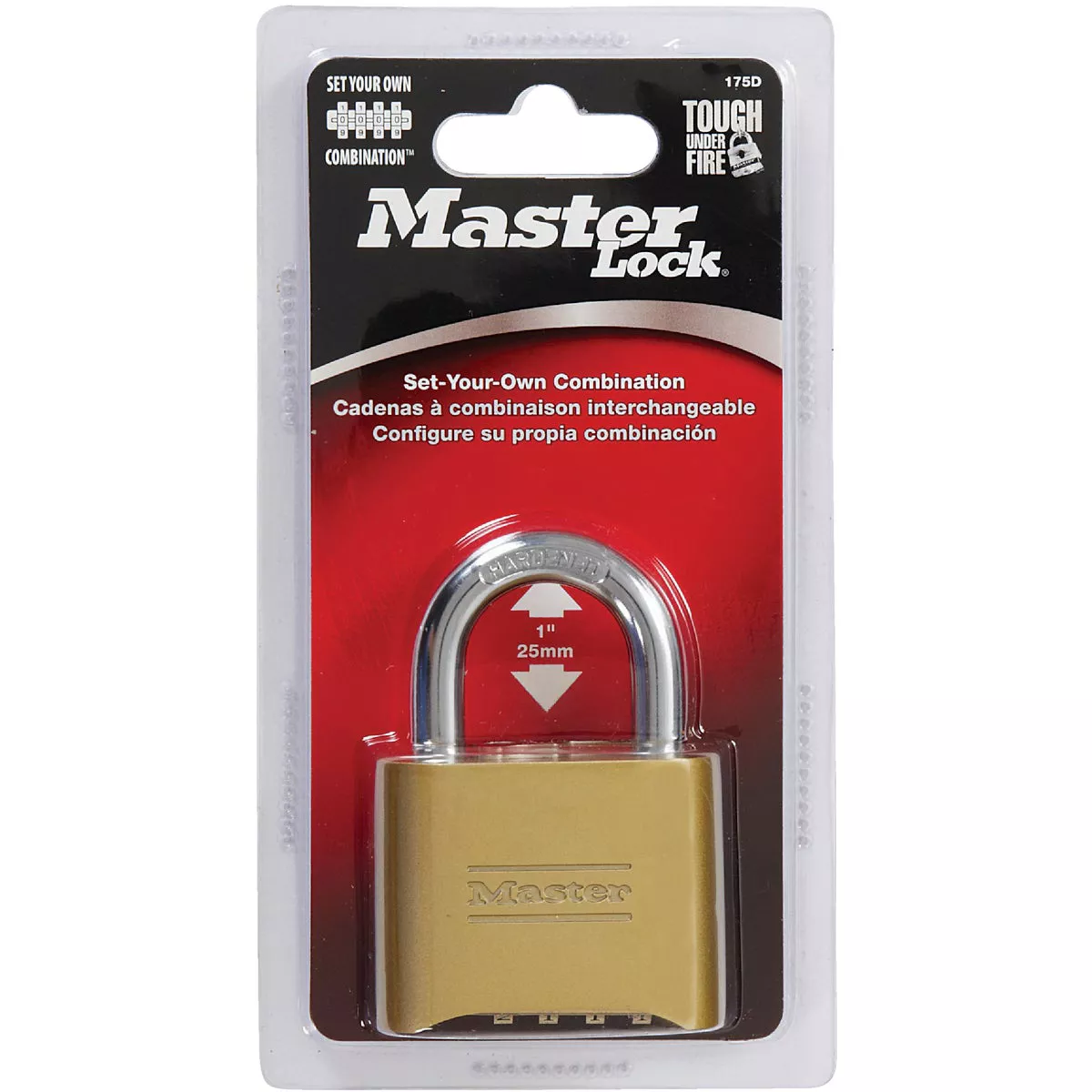 Master Lock 2 In. Zinc Die-Cast Copper Color Tamper Resistant Combination Lock - photo 2