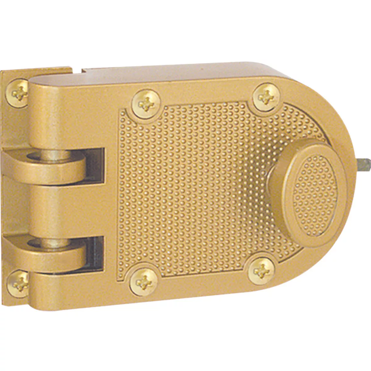 Defender Security Brass Single Cylinder Single Rim Deadlock, Jimmy-Resistant - photo 3