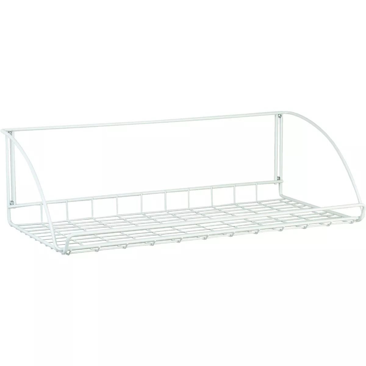 ClosetMaid 18 In. W. x 12.25 In. D. Hanging Laundry Ventilated Shelf Kit, White