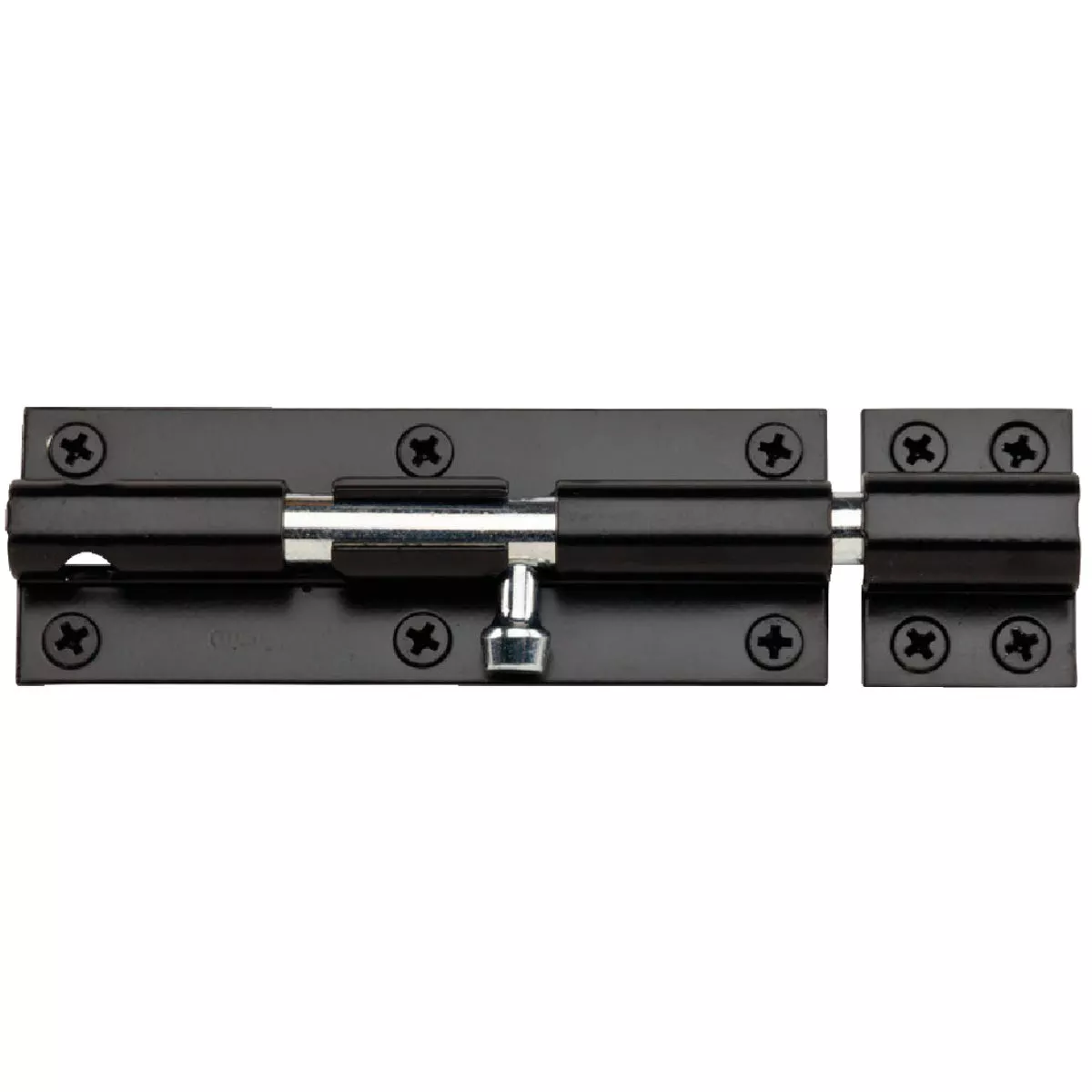 National 6 In. Black Heavy Barrel Bolt