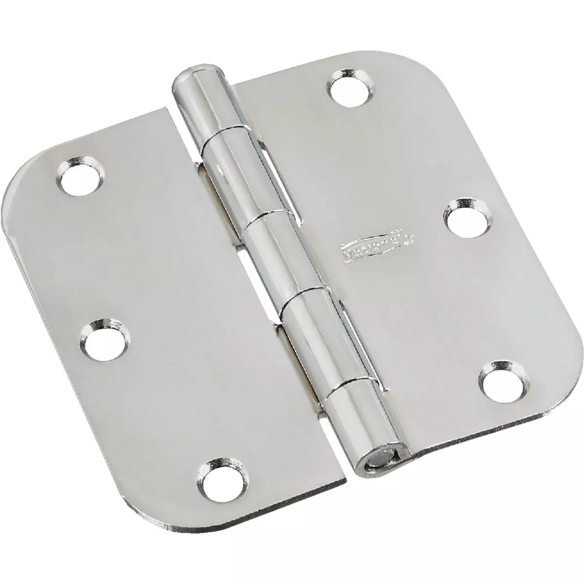 National Gallery Series 3-1/2 In. x 5/8 In. Radius Chrome Door Hinge