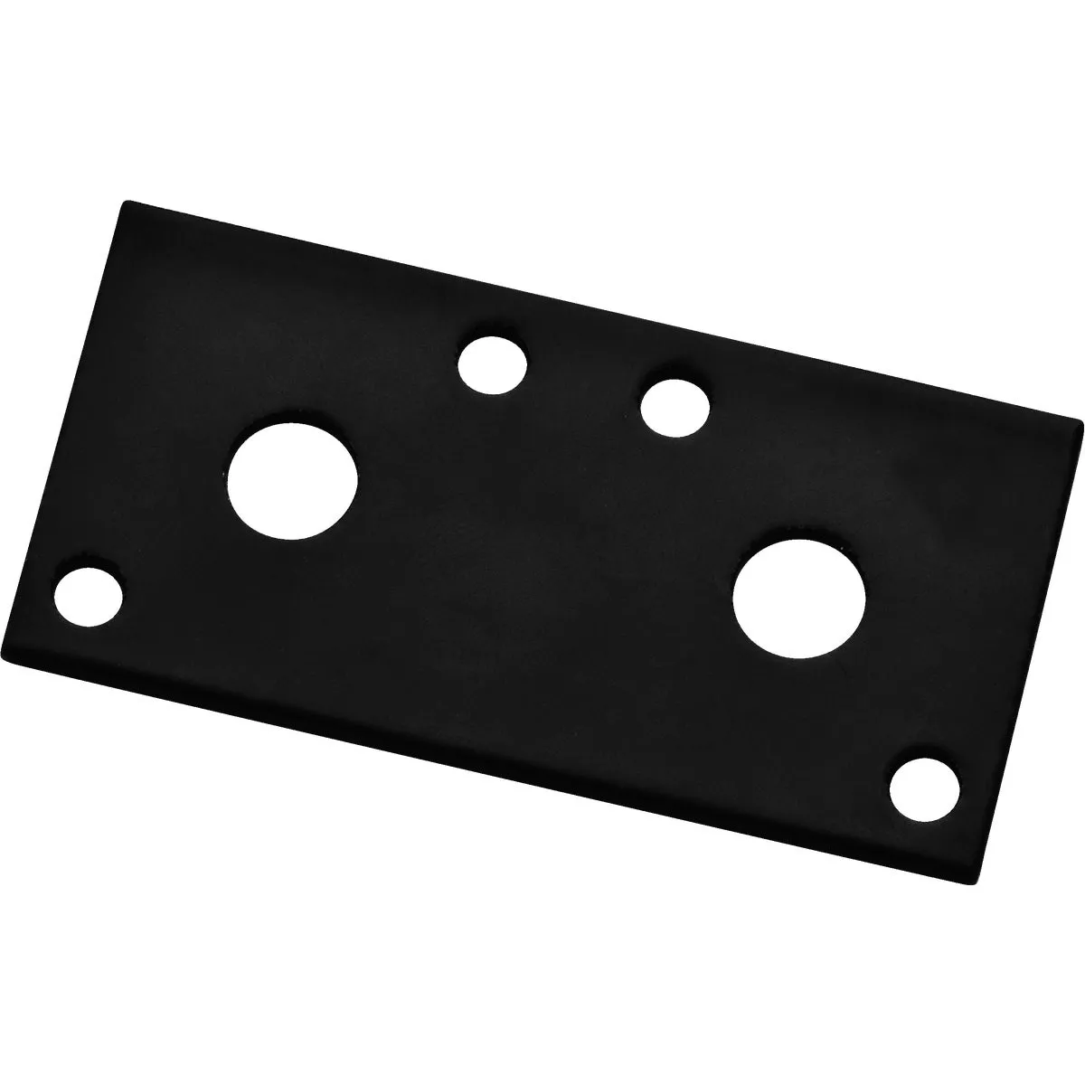 National Hardware 3 In. x 1.3 In. Black Heavy Duty Mending Plate