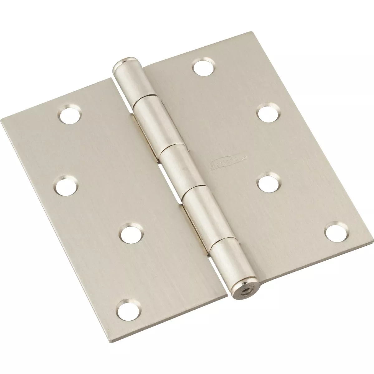 National Hardware 4 In. Square Satin Nickel Door Hinge