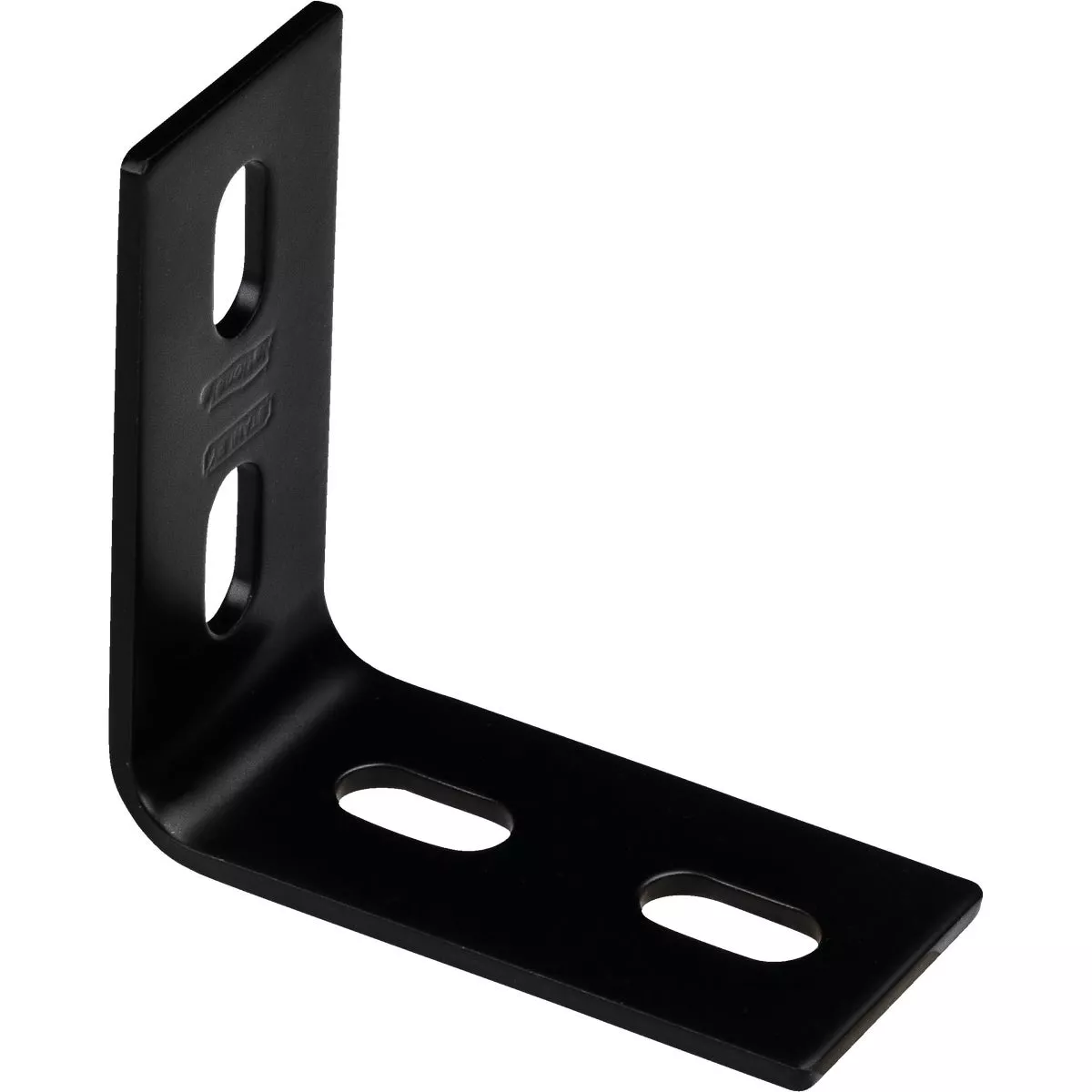 National Hardware 3.1 In. x 1.5 In. Black Heavy-Duty Corner Brace
