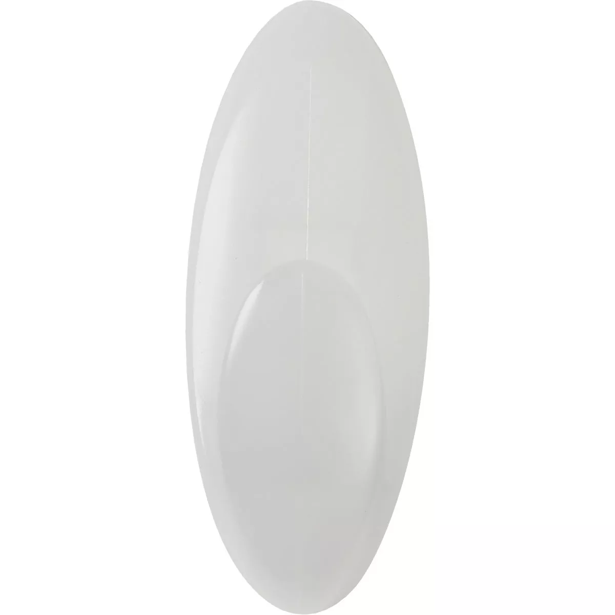 Command Medium Bath Hook, White, 2 Hooks, 2 Strips - photo 3