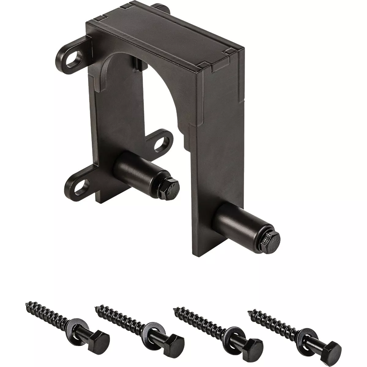 National Oil Rubbed Bronze Interior Barn Door Bypass Bracket
