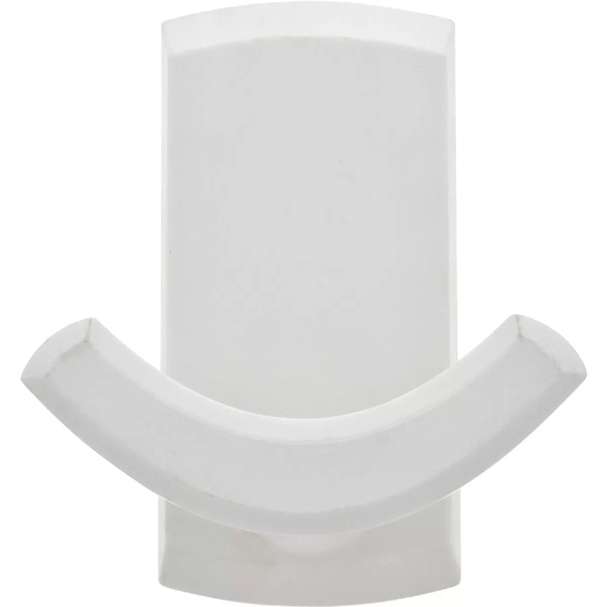 Hillman High and Mighty 20 Lb. Capacity White Rectangular Decorative Double Hook - photo 2