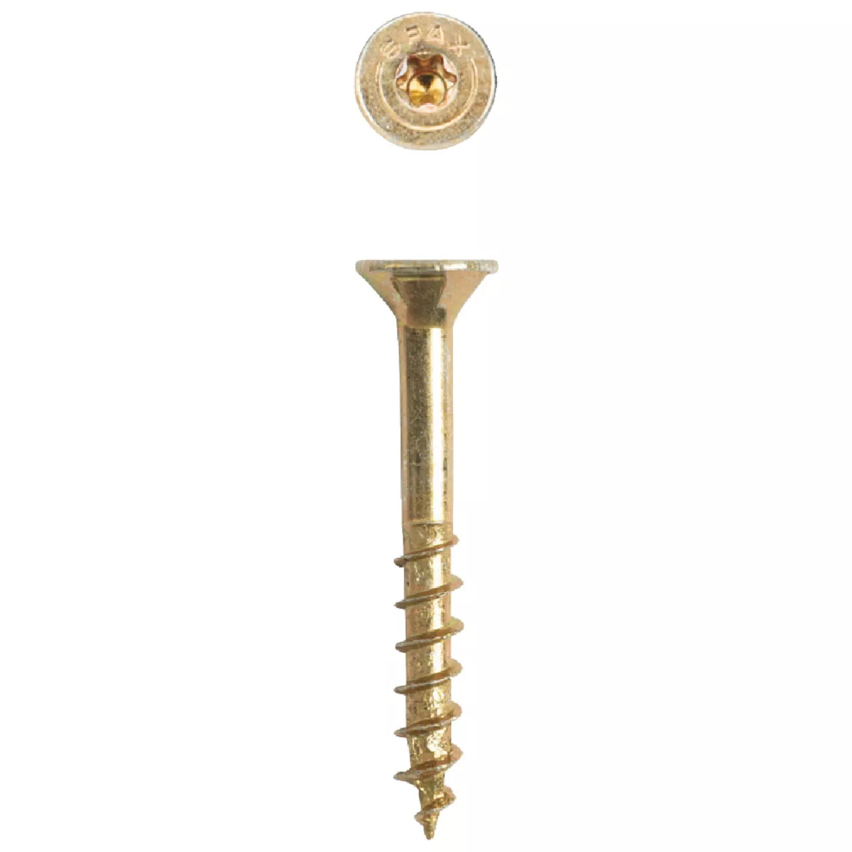 SPAX #8 x 1-1/4 In. T20 Plus Flat Head Yellow Zinc (Interior) Wood Screw (240 Ct.)- - photo 3