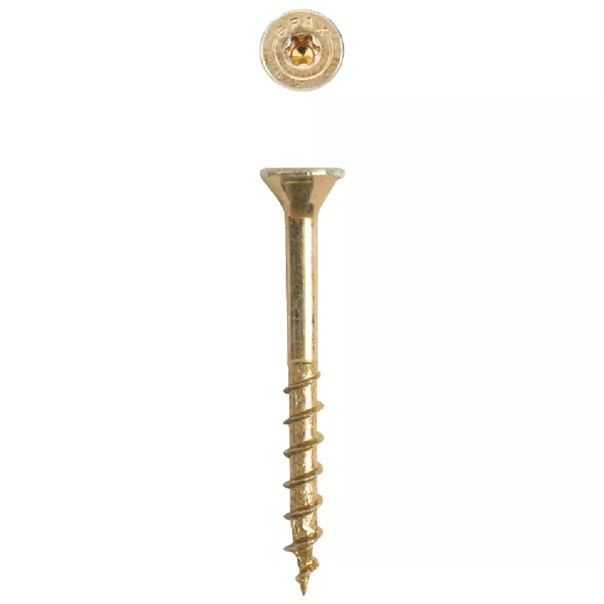 SPAX #8 x 1-1/2 In. T20 Plus Flat Head Yellow Zinc (Interior) Wood Screw (197-Count) - photo 3