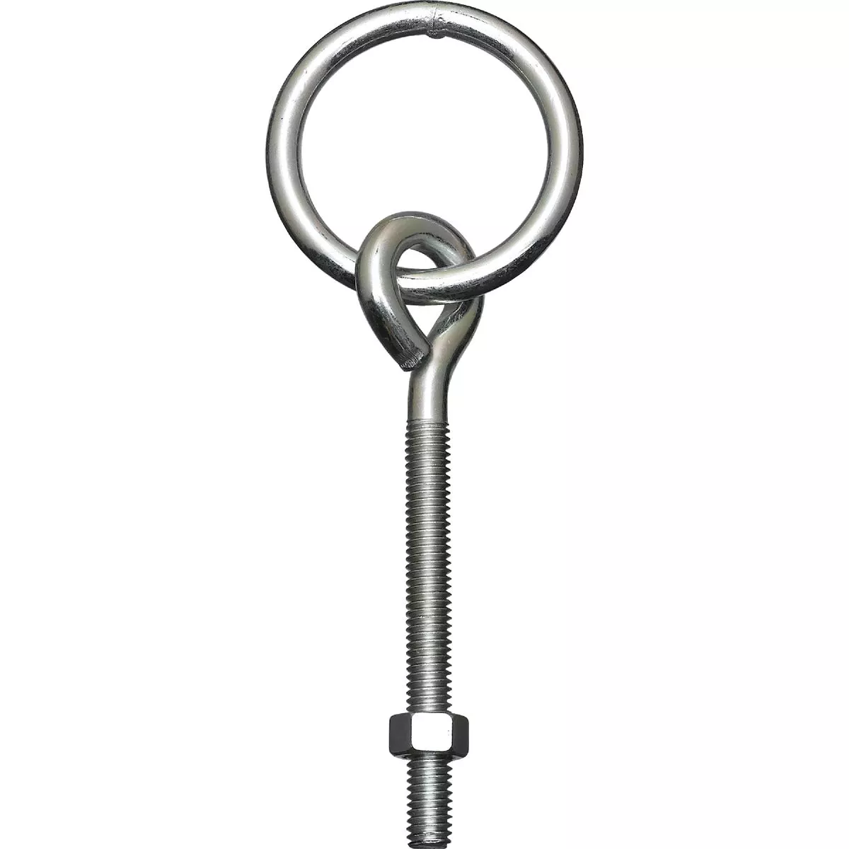 National Hardware 3/8 In. x 5-1/8 In. Zinc Ring Eye Bolt