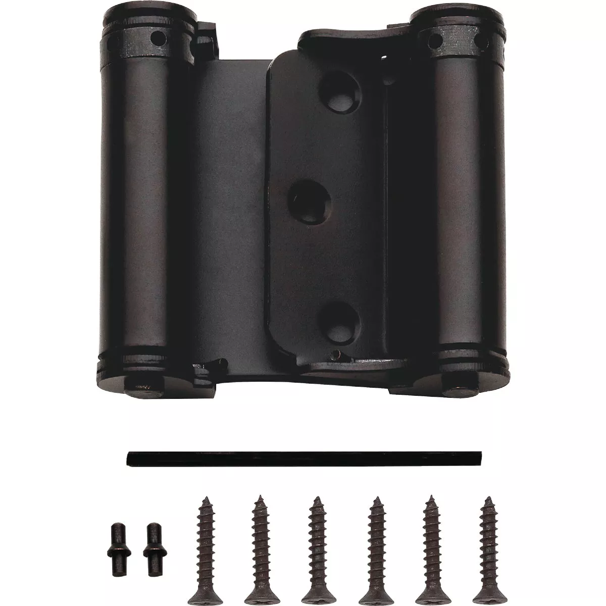 National Hardware 3 In. Oil Rubbed Bronze Double-Acting Spring Door Hinge