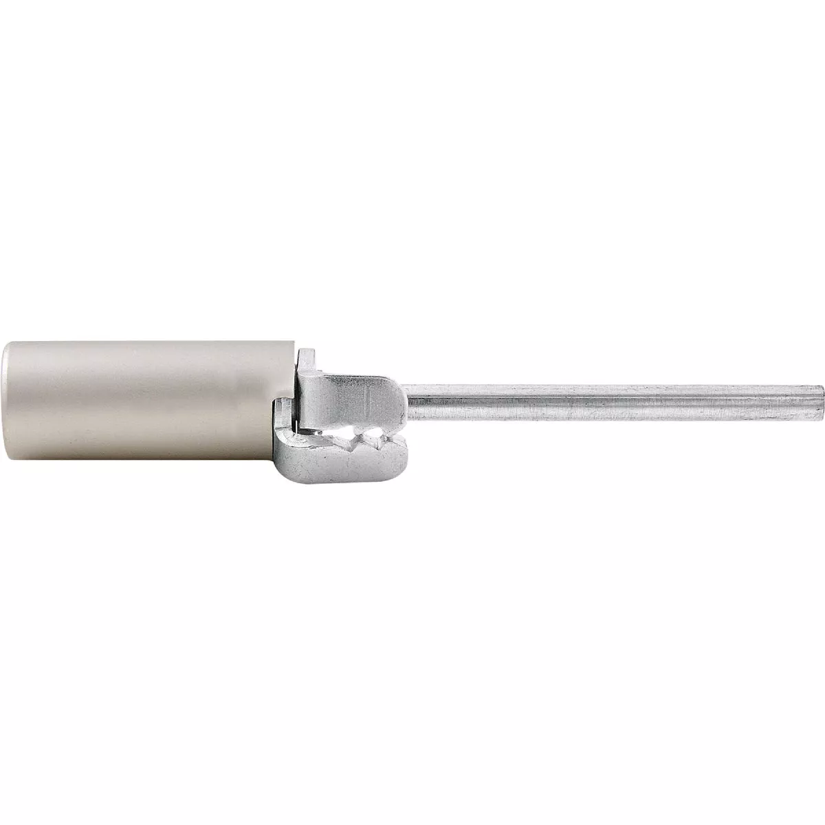 National Satin Nickel Hinge Pin Door Closer with Aluminum Cover
