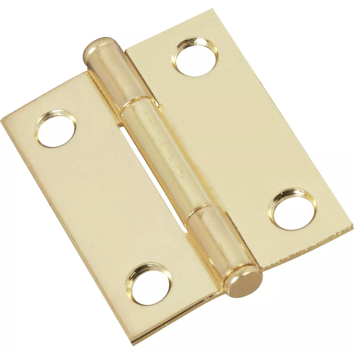 National Hardware 2 In. Brass Full-Inset Pin Hinge (2-Pack)