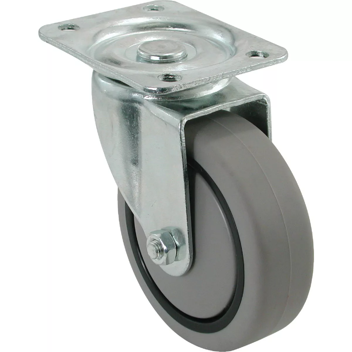 Shepherd Hardware 4 In. Thermoplastic Swivel Plate Caster