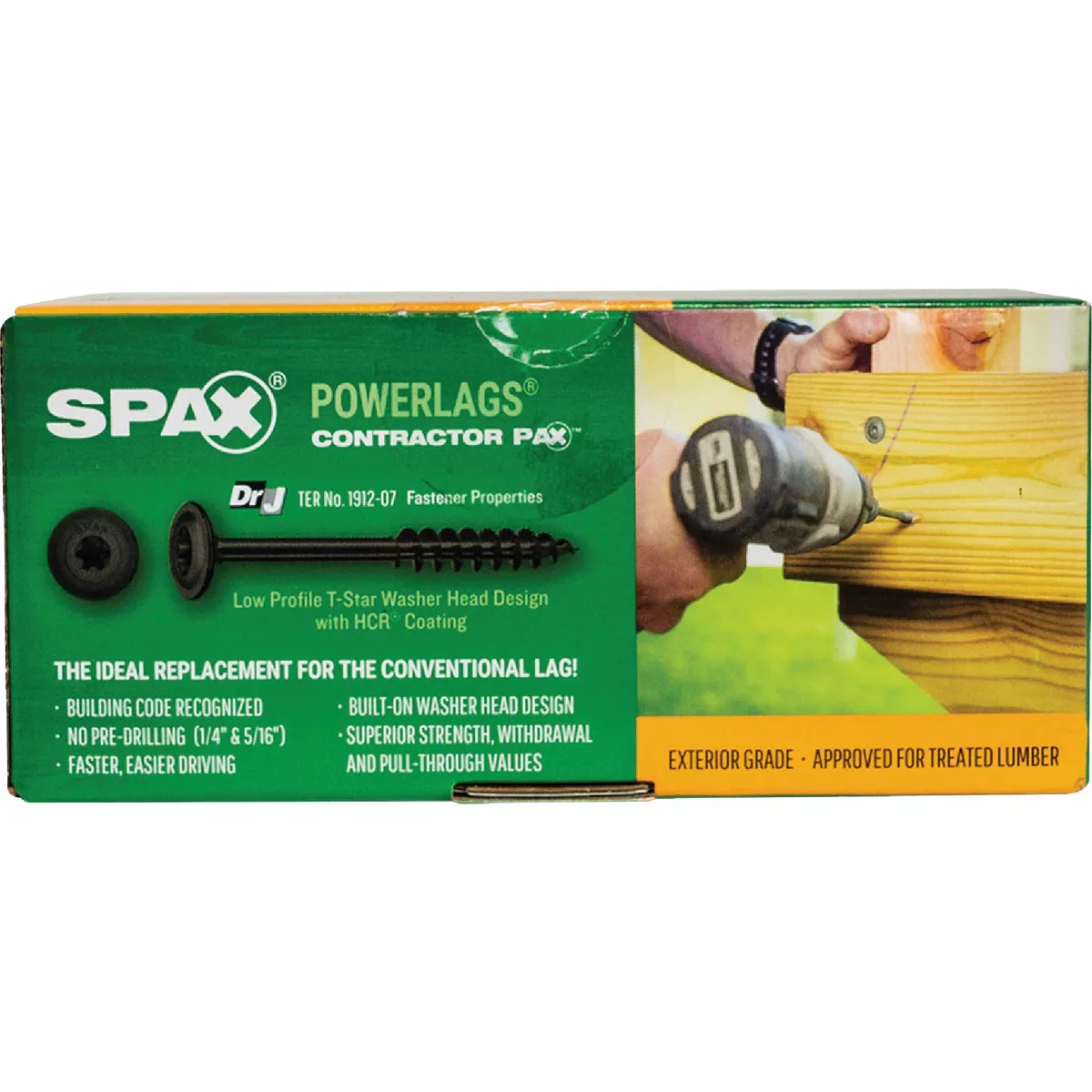 SPAX Powerlag 1/4 In. x 3-1/2 In. T30 Washer Head HCR (Exterior Rated) Lag Screw (50 Ct.) - photo 3