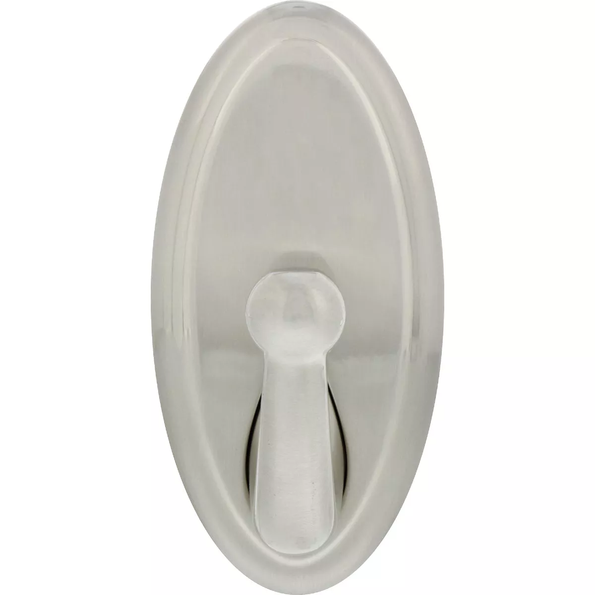 Hillman High and Mighty 25 Lb. Capacity Satin Nickel Oval Decorative Hook - photo 2