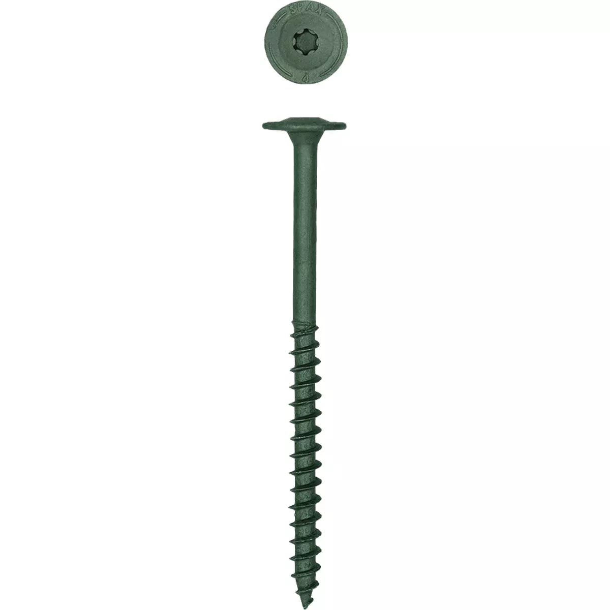 SPAX Powerlag 1/4 In. x 4 In. T30 Washer Head HCR (Exterior Rated) Lag Screw (50 Ct.) - photo 2