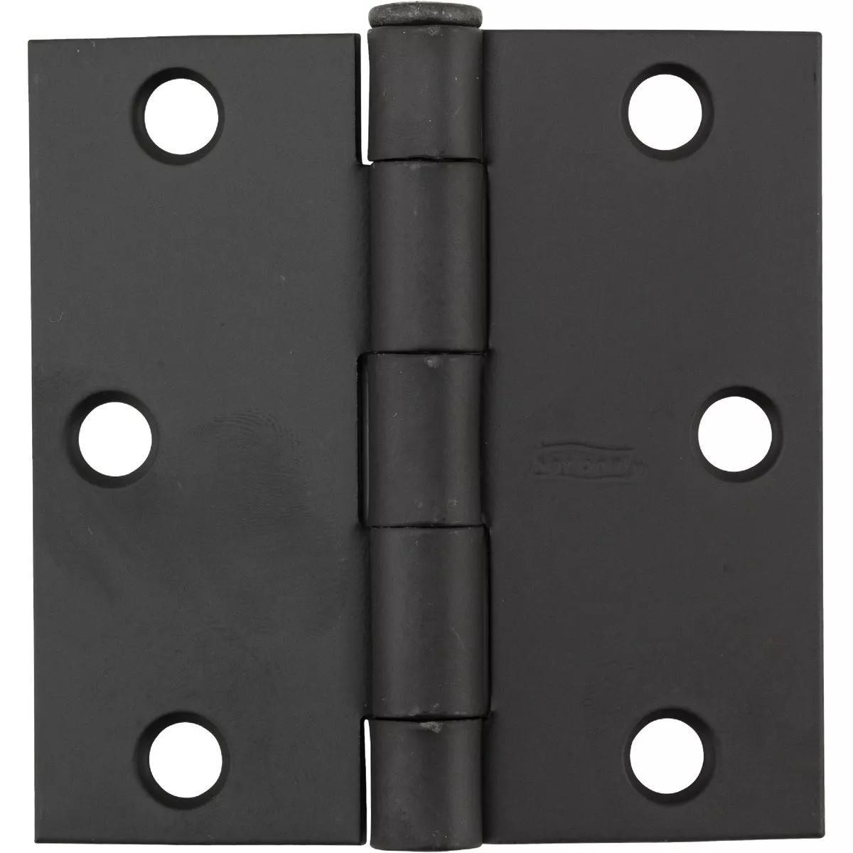 National Hardware 3 In. Oil Rubbed Bronze Square Door Hinge - photo 2
