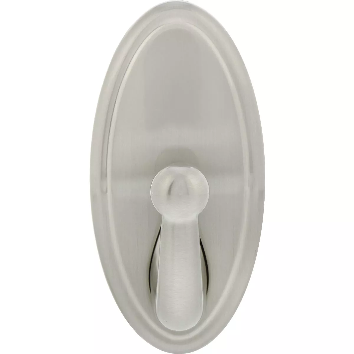 Hillman High and Mighty 15 Lb. Capacity Satin Nickel Oval Decorative Hook - photo 2