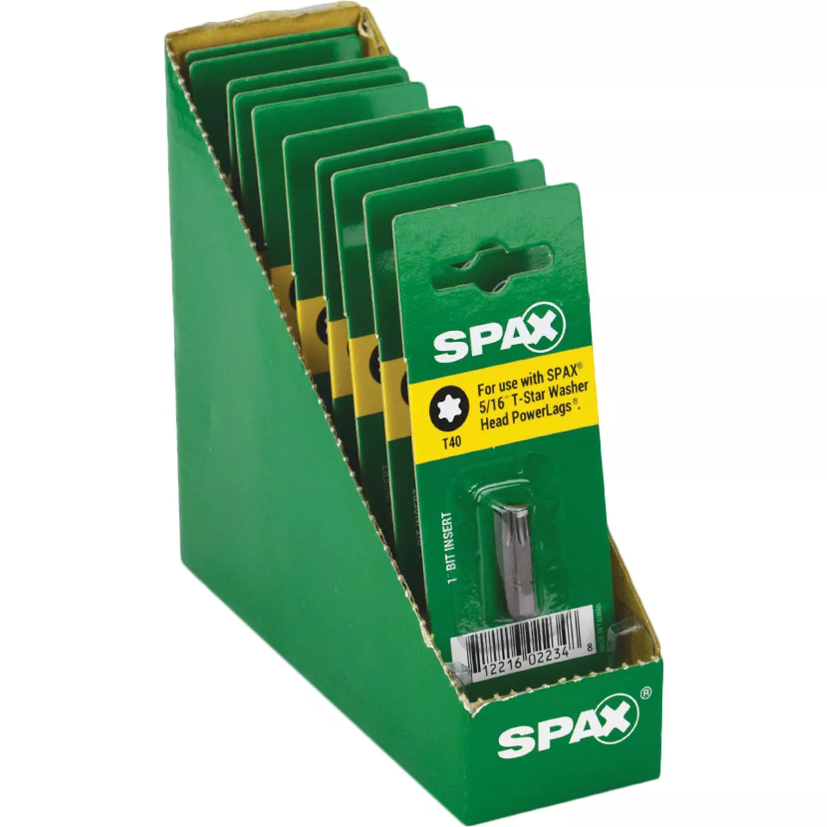 SPAX 1/4 In. x 1 In. T40 Insert Screwdriver Bit - photo 4