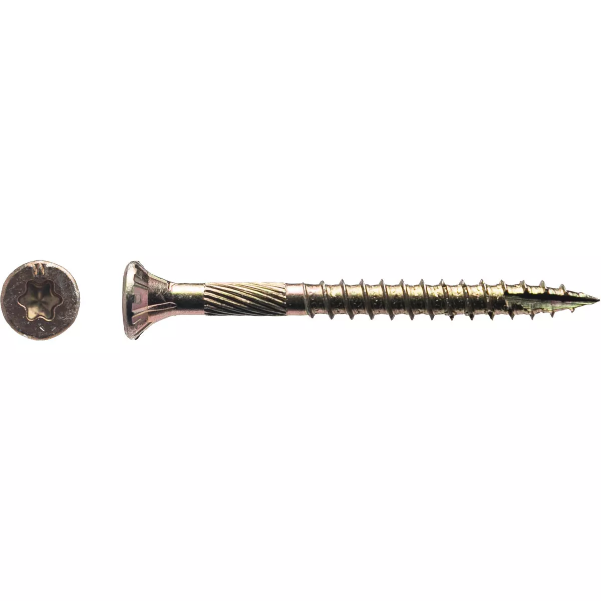 Big Timber #9 x 2 In. Yellow Zinc Wood Screw (3000 Ct.) | True Value ...