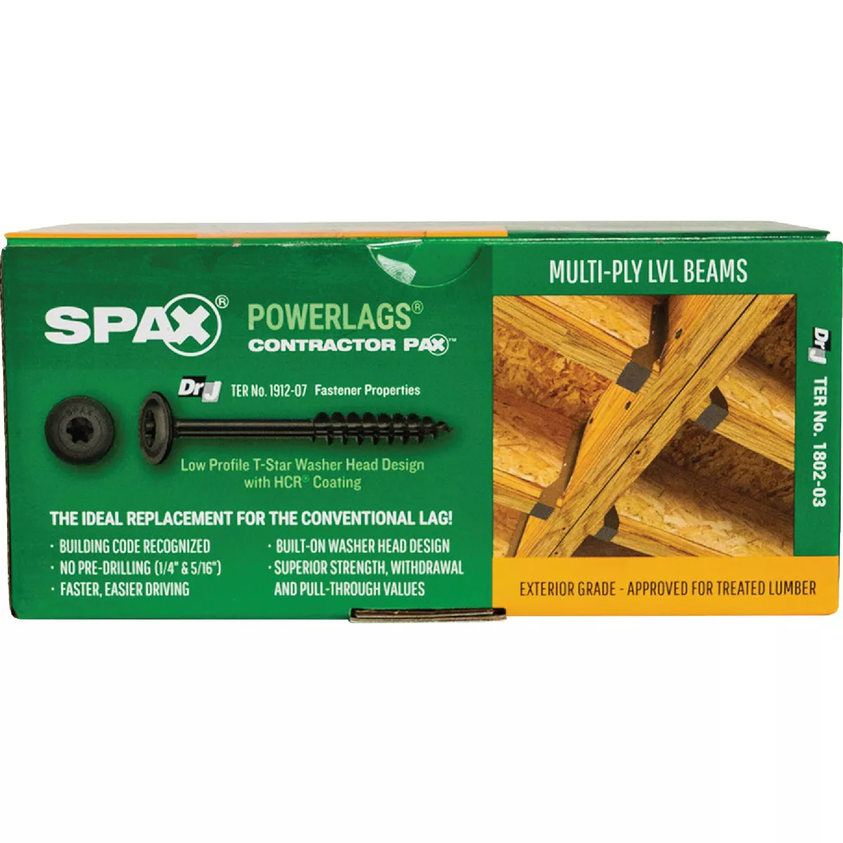 SPAX Powerlag 5/16 In. x 3-1/2 In. T40 Washer Head HCR (Exterior Rated) Lag Screw (50 Ct.)- - photo 4