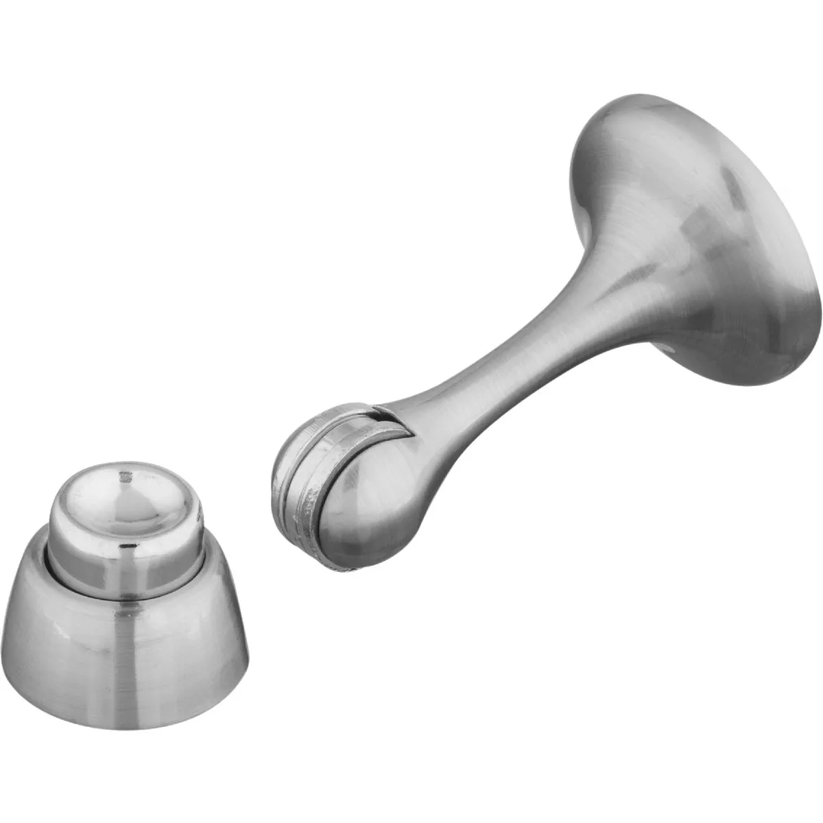 National Hardware Satin Nickel Magnetic Rigid Door Stop