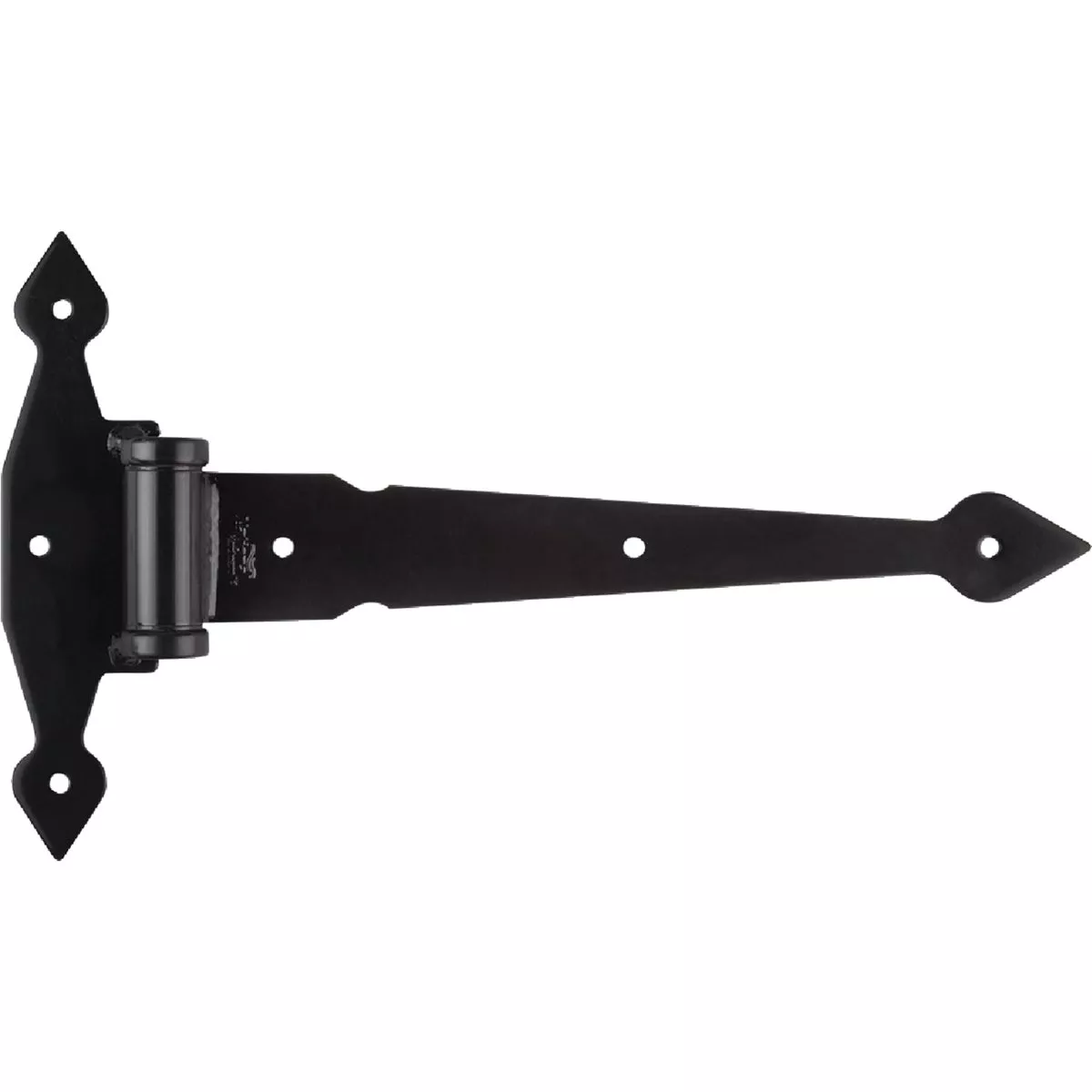 National Hardware 13 In. Black Heavy-Duty Spear Gate T-Hinge