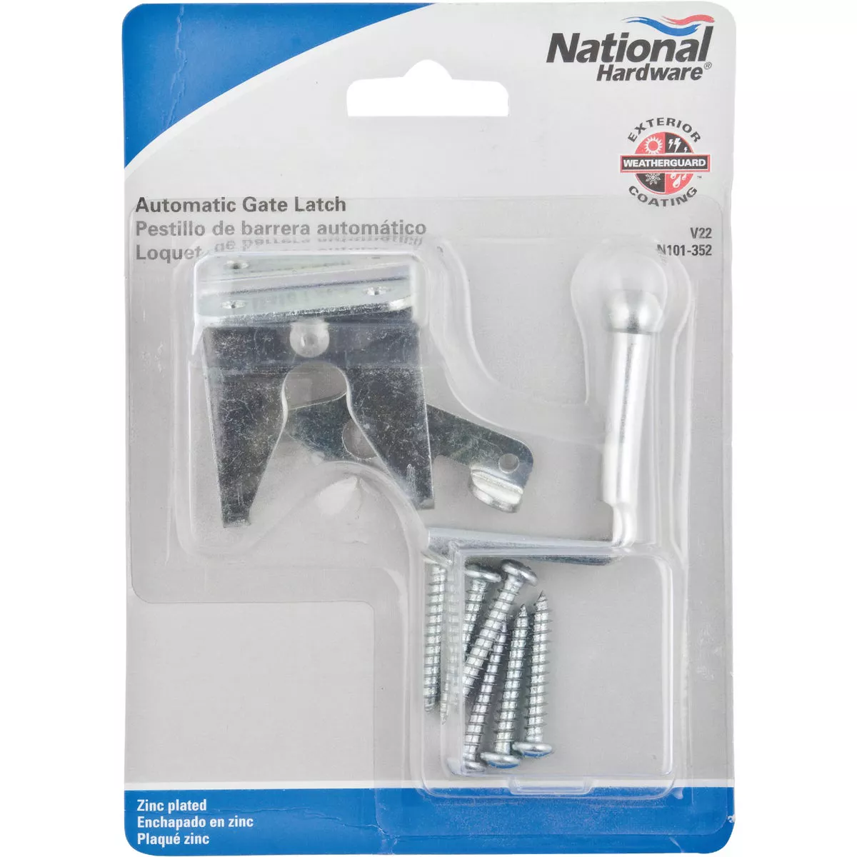 National Hardware Zinc Automatic Gate Latch - photo 2