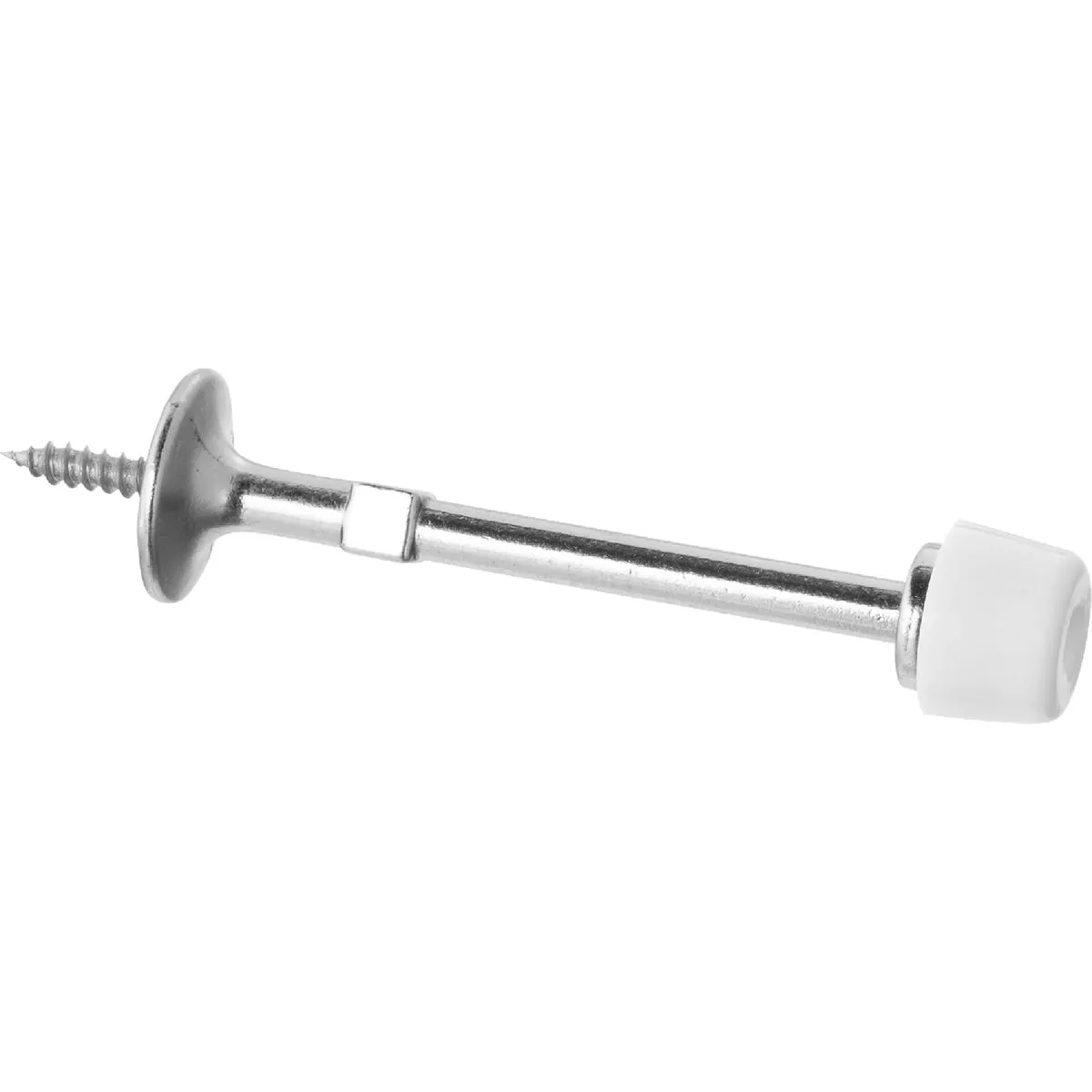 National Hardware 3 In. Satin Nickel Rigid Door Stop
