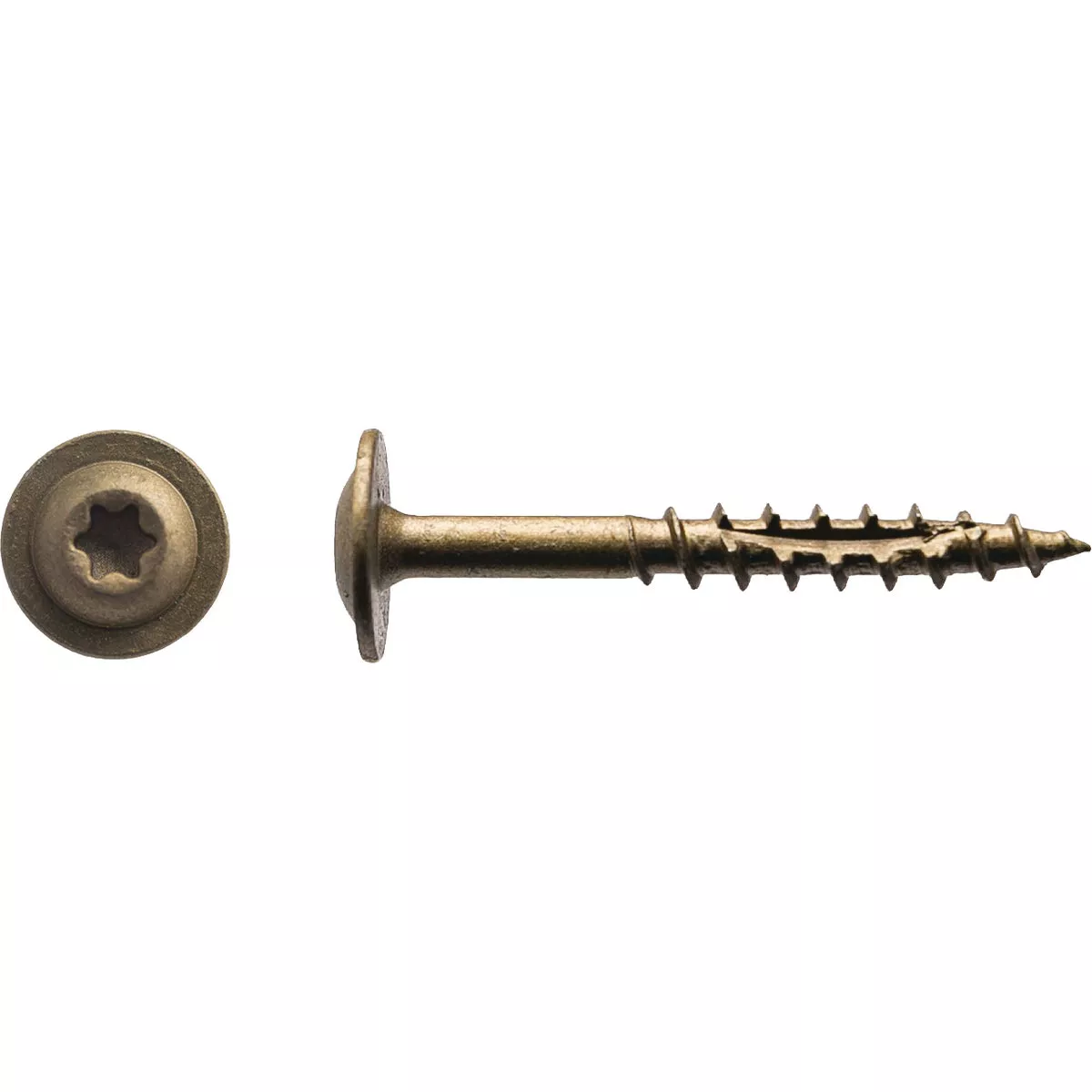 Big Timber #8 x 1-1/4 In. Star Cabinet Screw (1 Lb.)