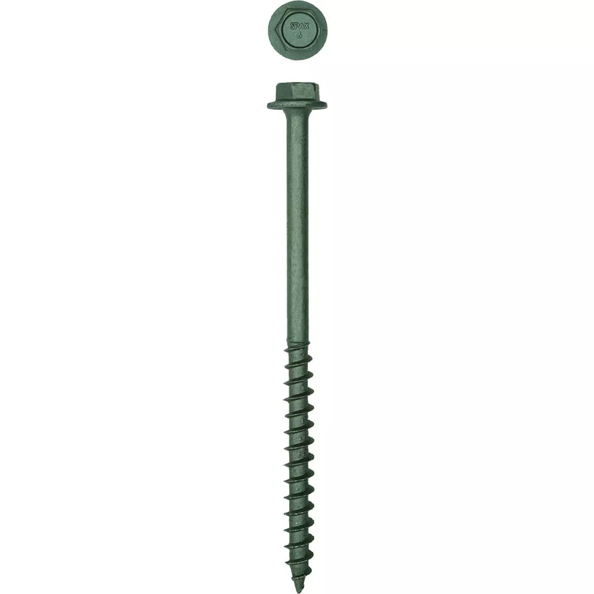 Spax PowerLags 3/8 In. x 6 In. Hex Head Exterior Structure Screw (25 Ct.)