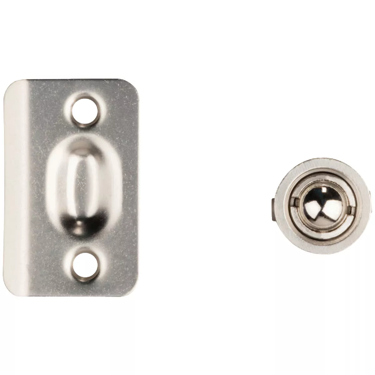 National Hardware Satin Nickel Drive-In Ball Catch - photo 3