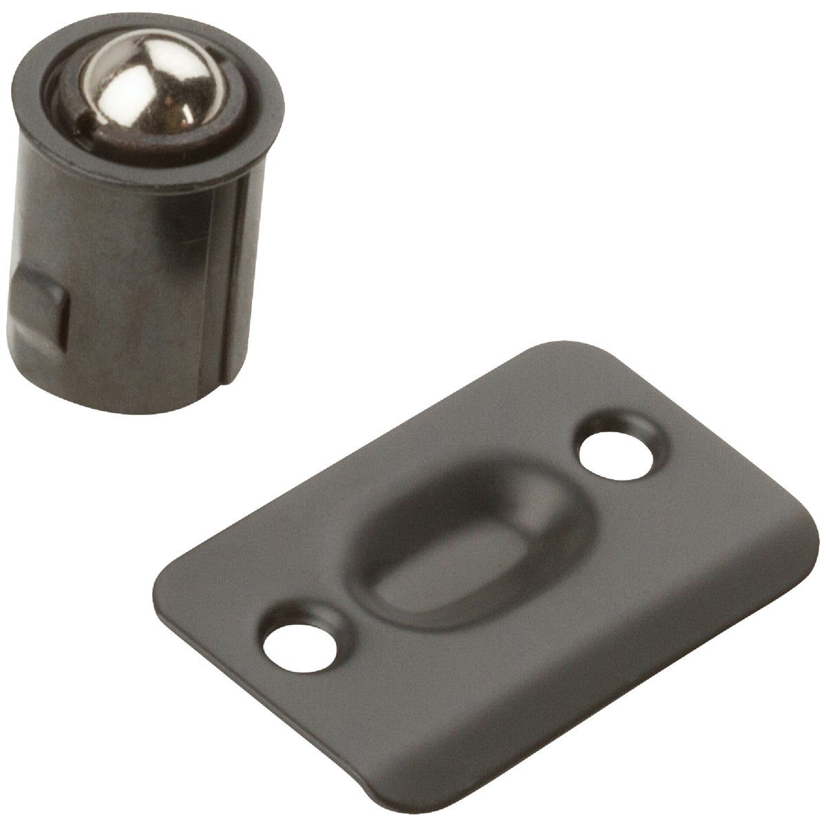 MroMax 4-Piece Stainless Steel Ball Plunger Catches For Cabinet Doors & Drawers
