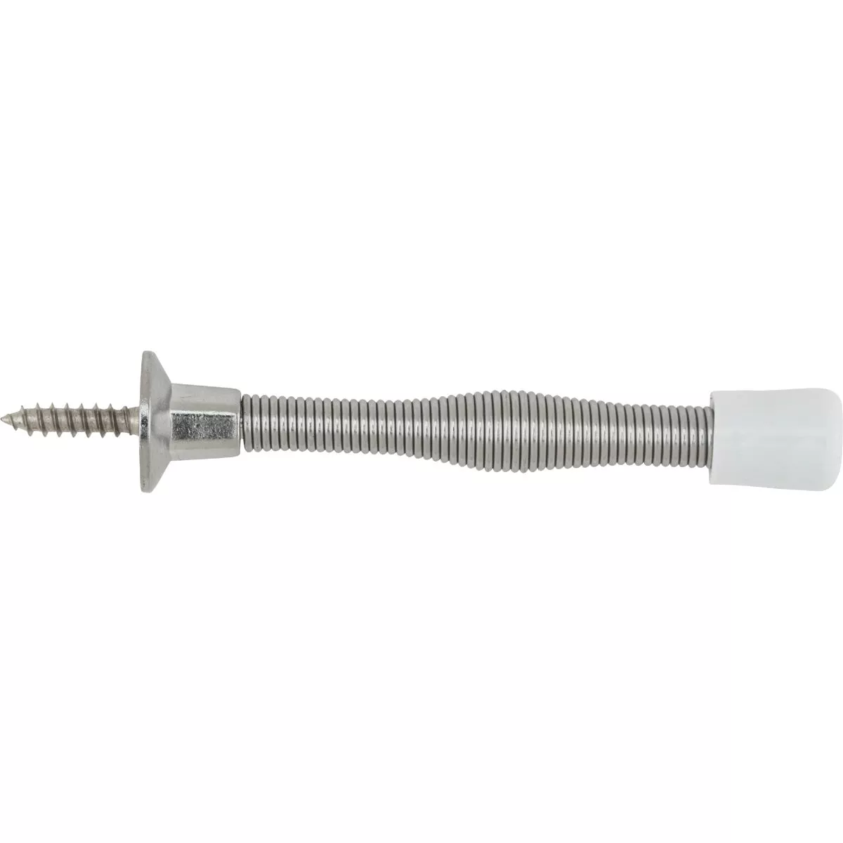 National 1410 Satin Chrome Spring Door Stop - photo 2