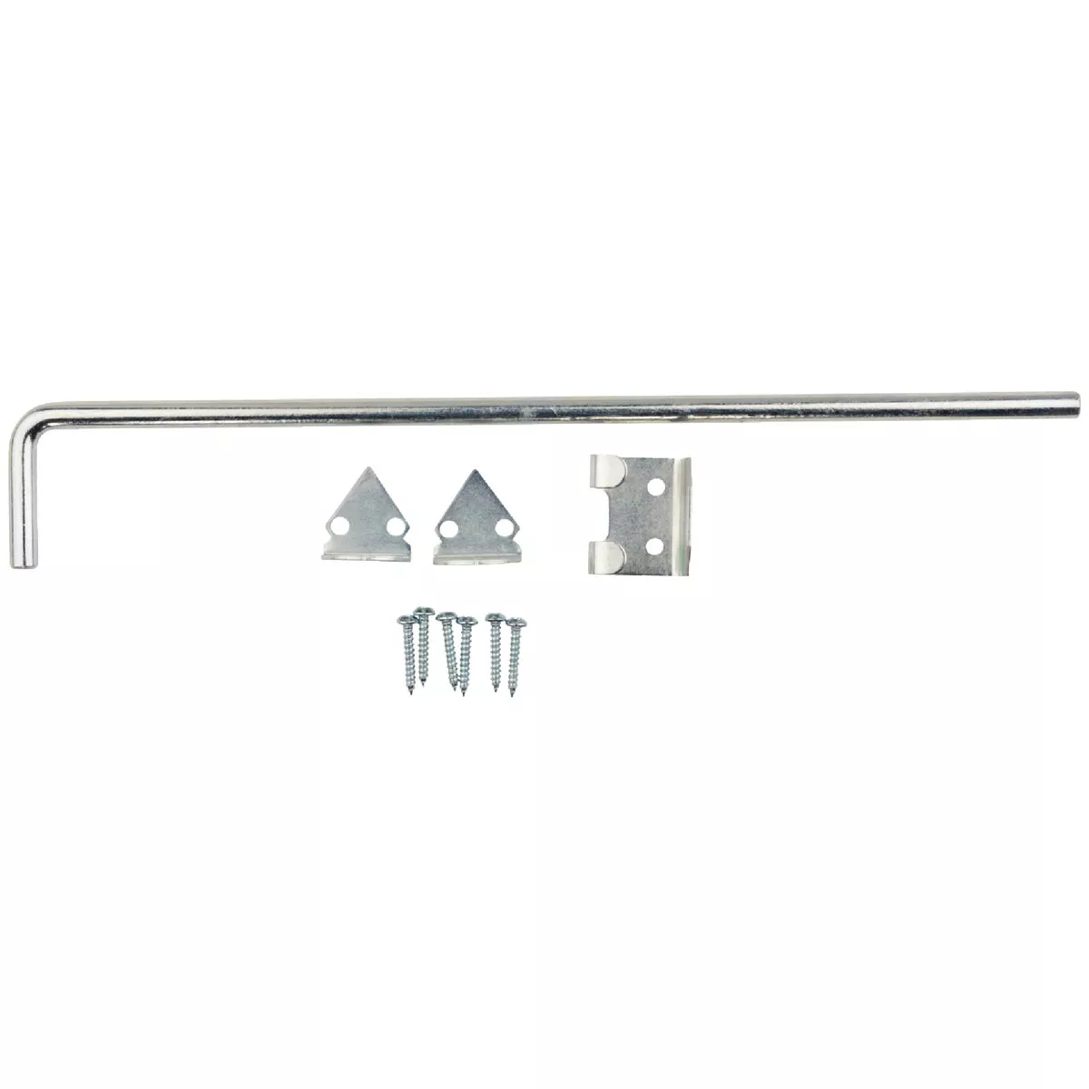 National Hardware 1/2 In. X 18 In. Zinc Plated Steel Cane Bolt - photo 3