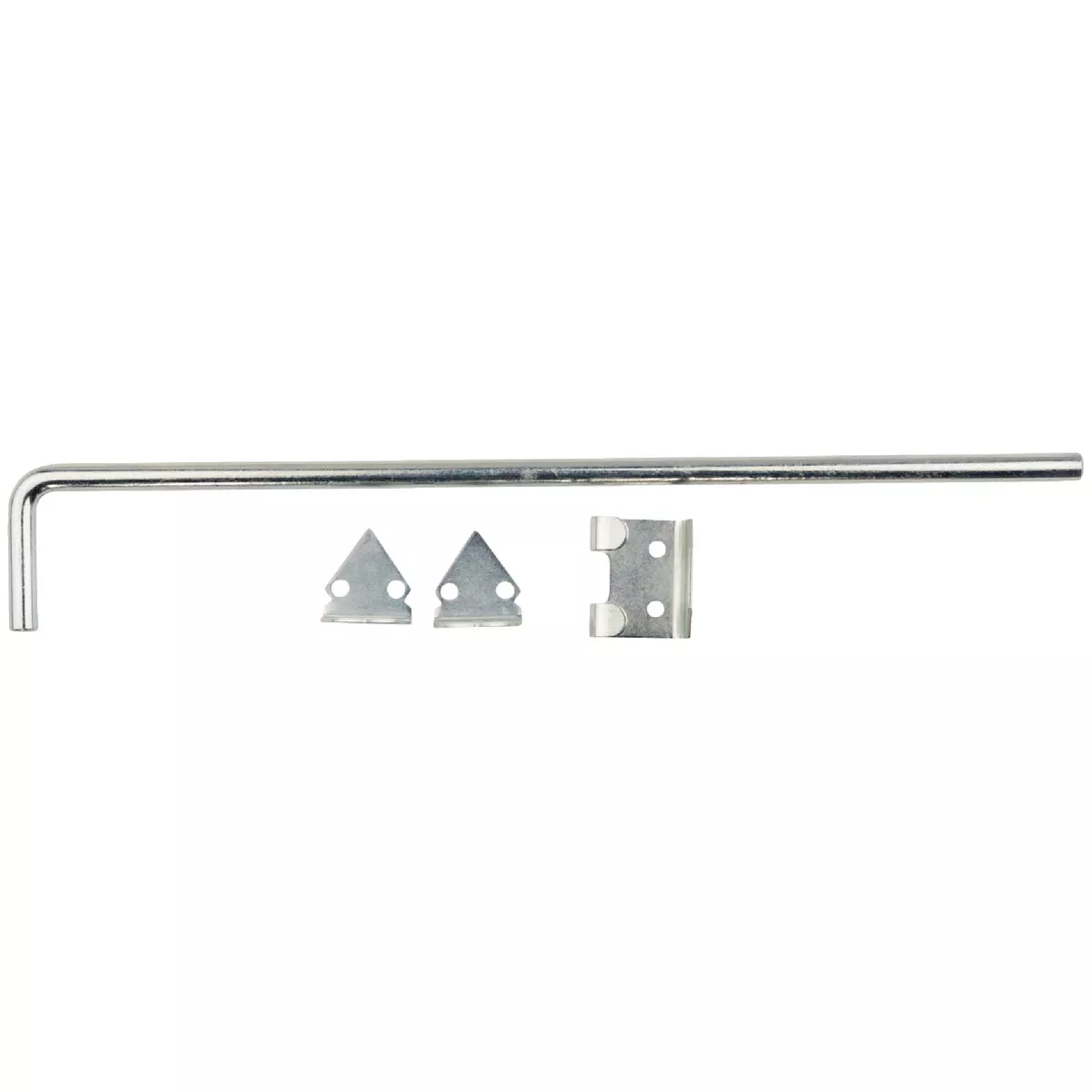 National Hardware 1/2 In. X 18 In. Zinc Plated Steel Cane Bolt - photo 4