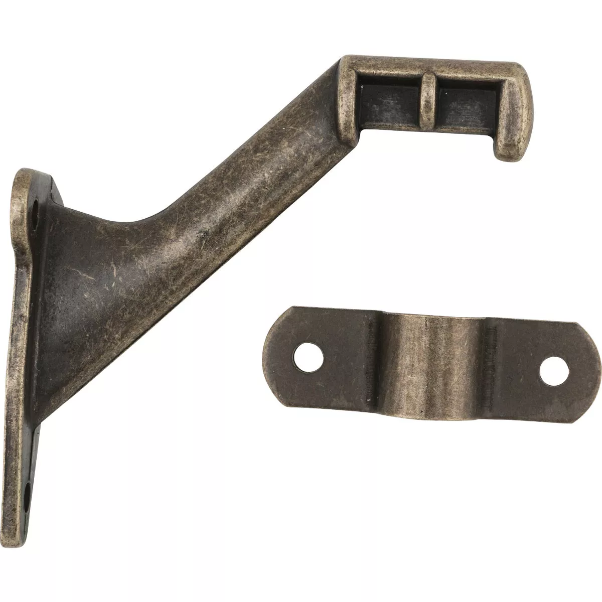 National Hardware Antique Brass Handrail Bracket - photo 2