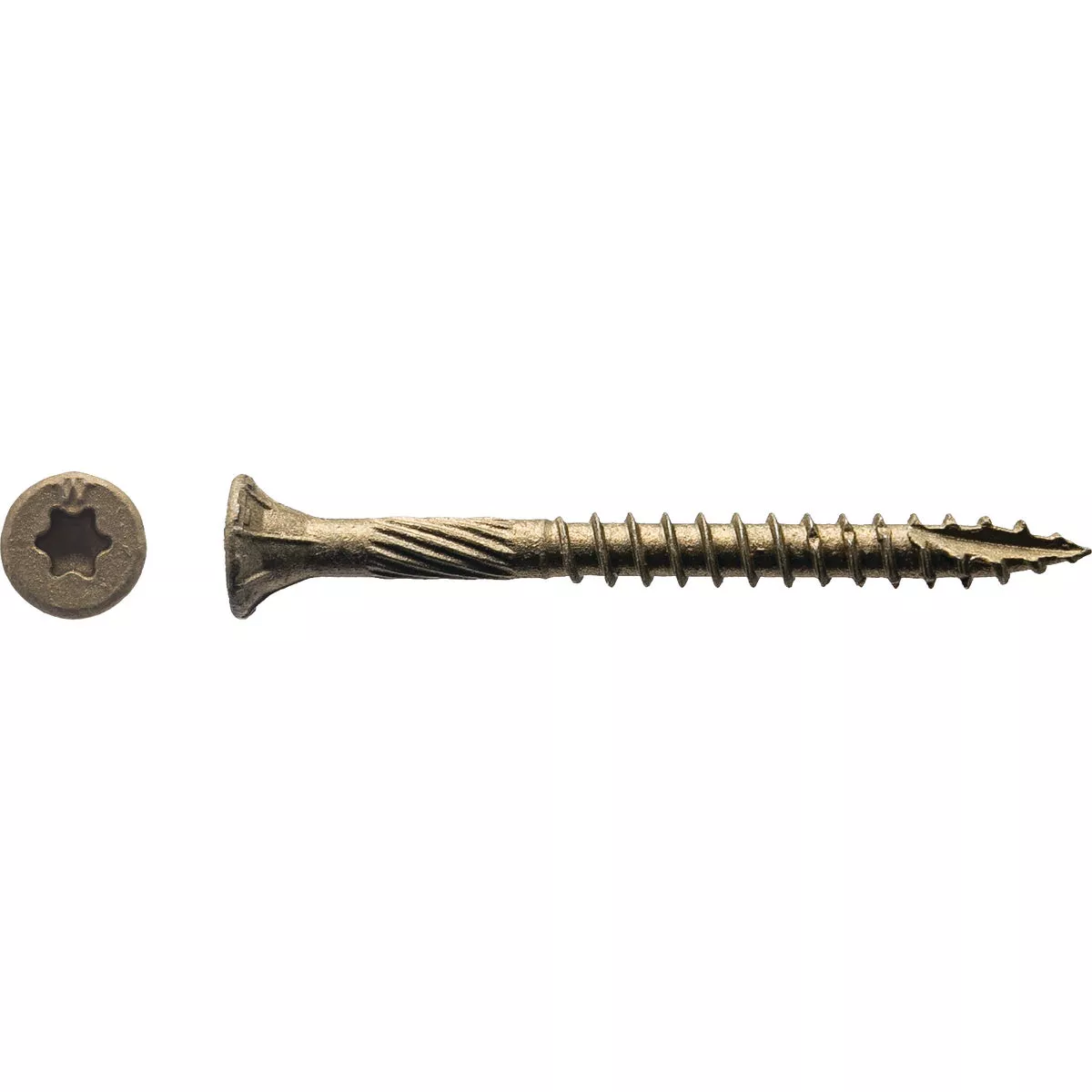 Big Timber #9 x 2 In. Bronze Flat Head Wood Screw (3000 Ct.)