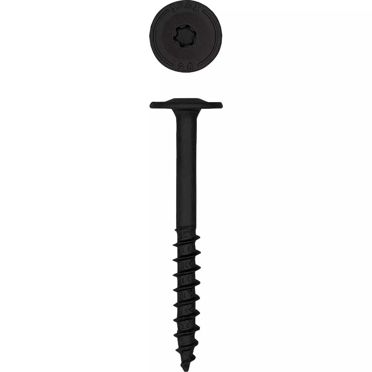 Spax PowerLags 1/4 In. x 2-1/2 In. Washer Head Exterior Structure Screw (500 Ct.) - photo 4