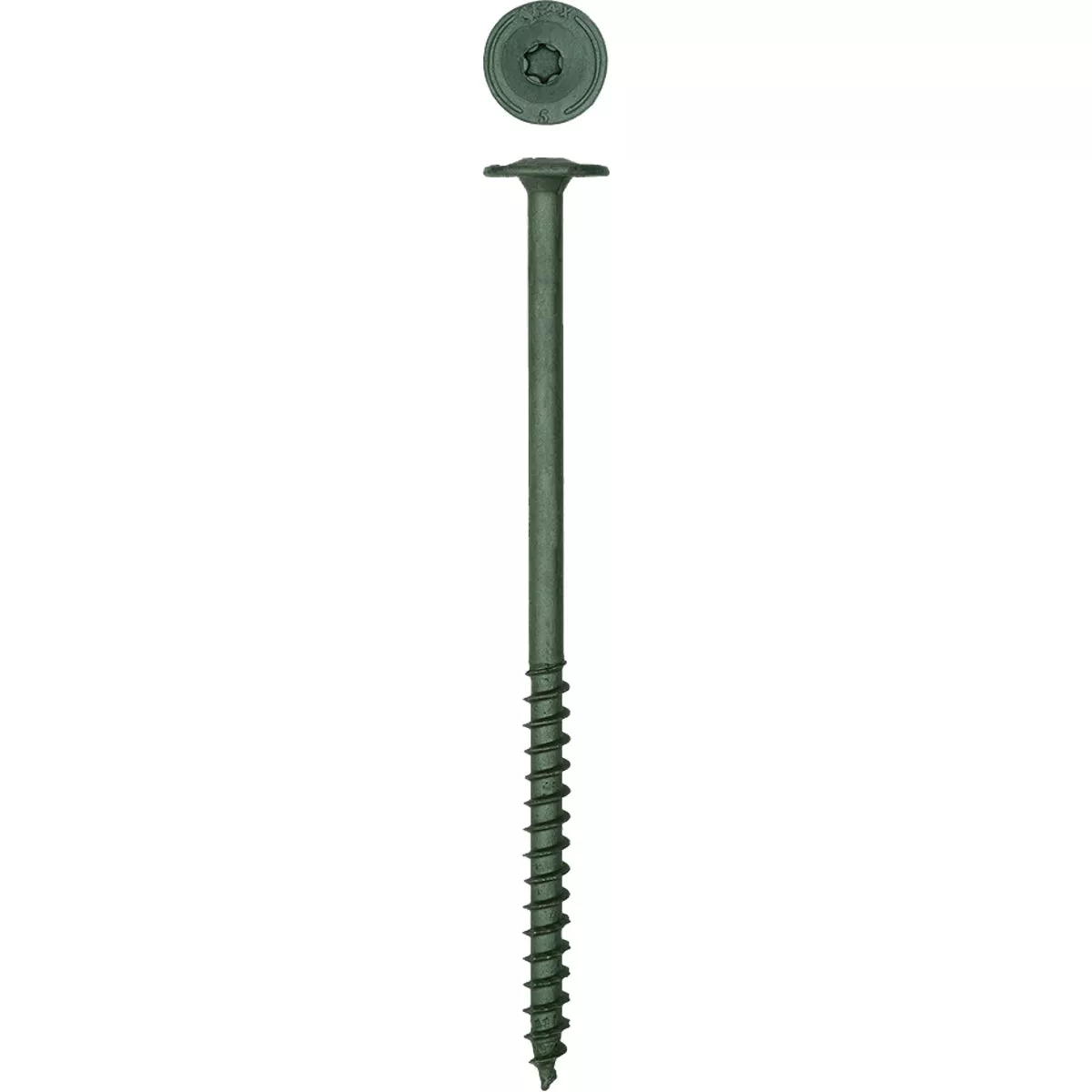 Spax PowerLags 1/4 In. x 5 In. Washer Head Exterior Structure Screw (500 Ct.) - photo 2