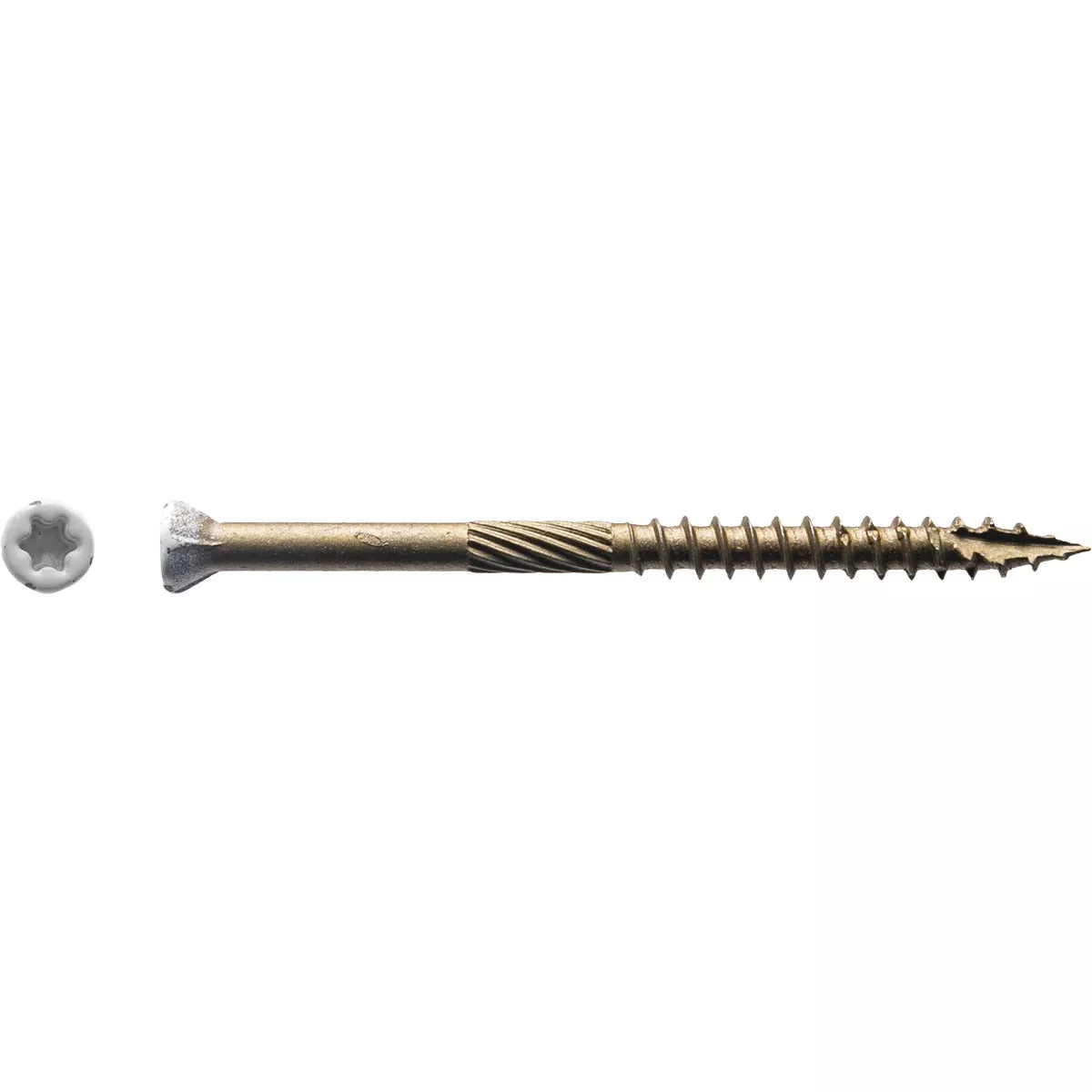 Big Timber #9 x 2-1/2 In. Bronze Trim Screw with White Head (1 Lb.)