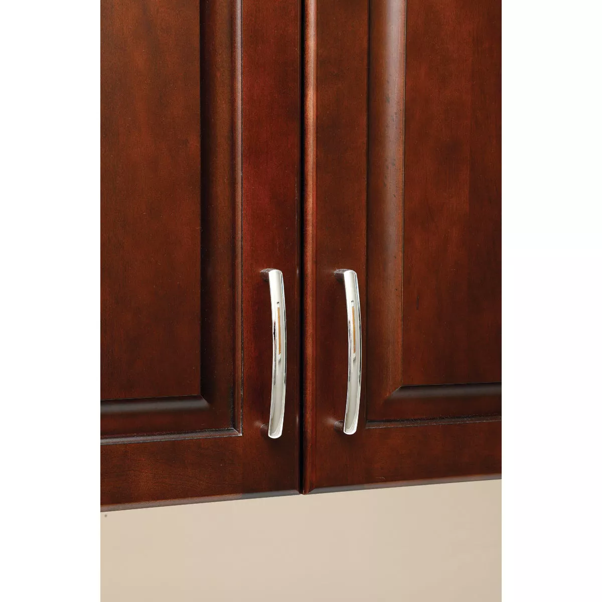 Laurey Aventura 3-3/4 In. Center-To-Center Satin Nickel Cabinet Drawer Pull - photo 2