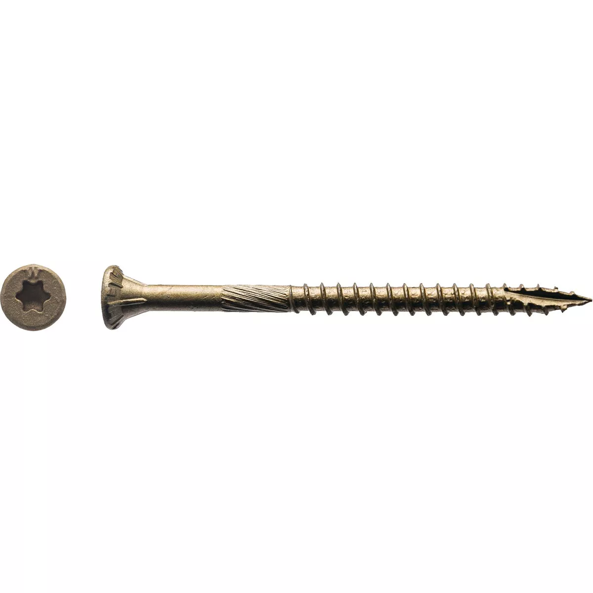 Big Timber #9 x 2-1/2 In. Bronze Flat Head Wood Screw (465 Ct., 5 Lb.)