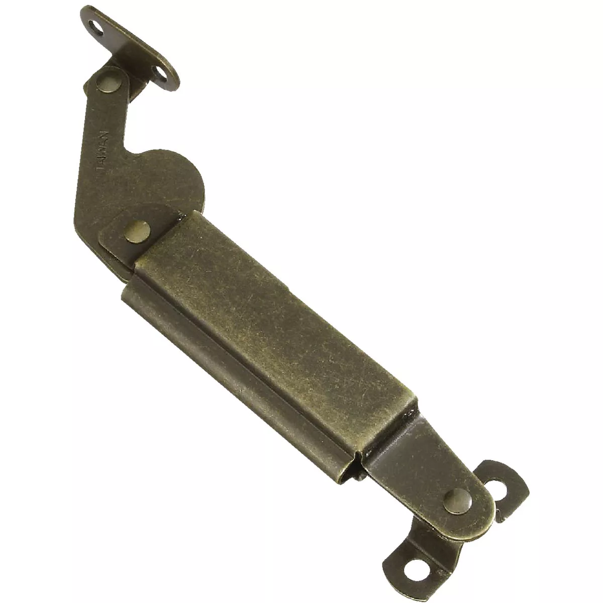 National Hardware Antique Brass Left-Handed Spring Lid Support