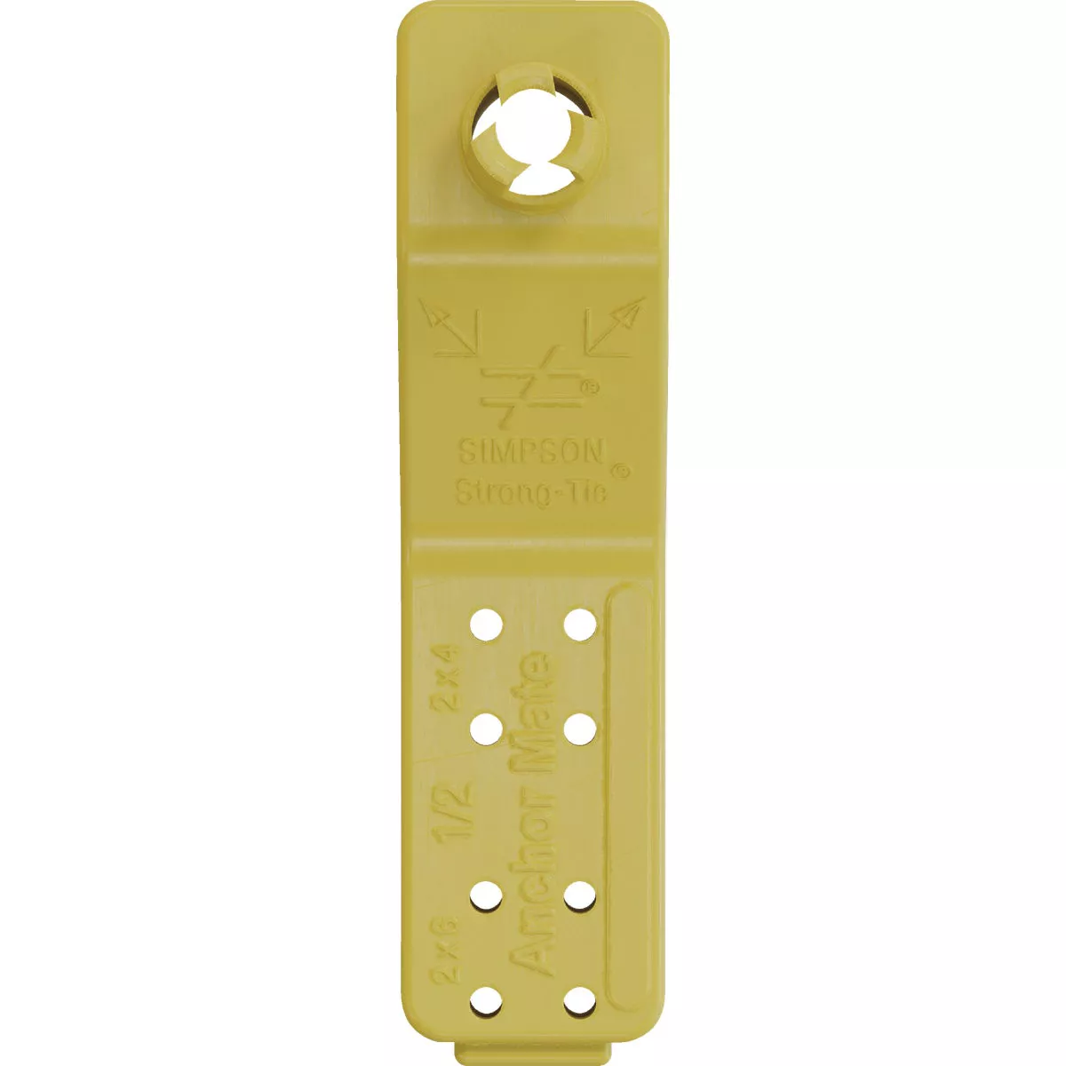 Simpson Strong-Tie AnchorMate 1/2 In. Dia. Yellow Anchor Bolt Holder (100-Count)