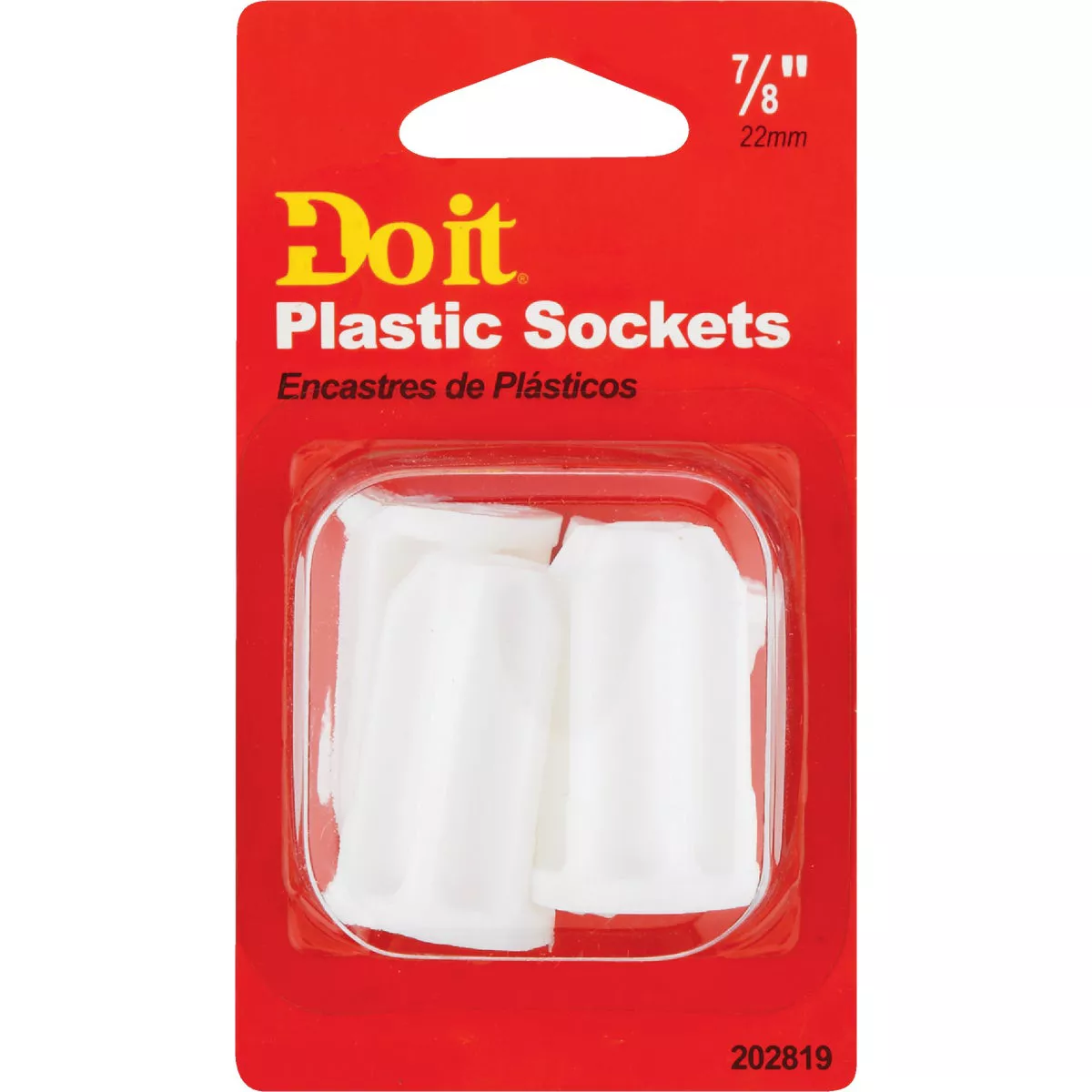 Do it 7/8 In. Plastic Caster Socket Insert (4-Pack) - photo 2
