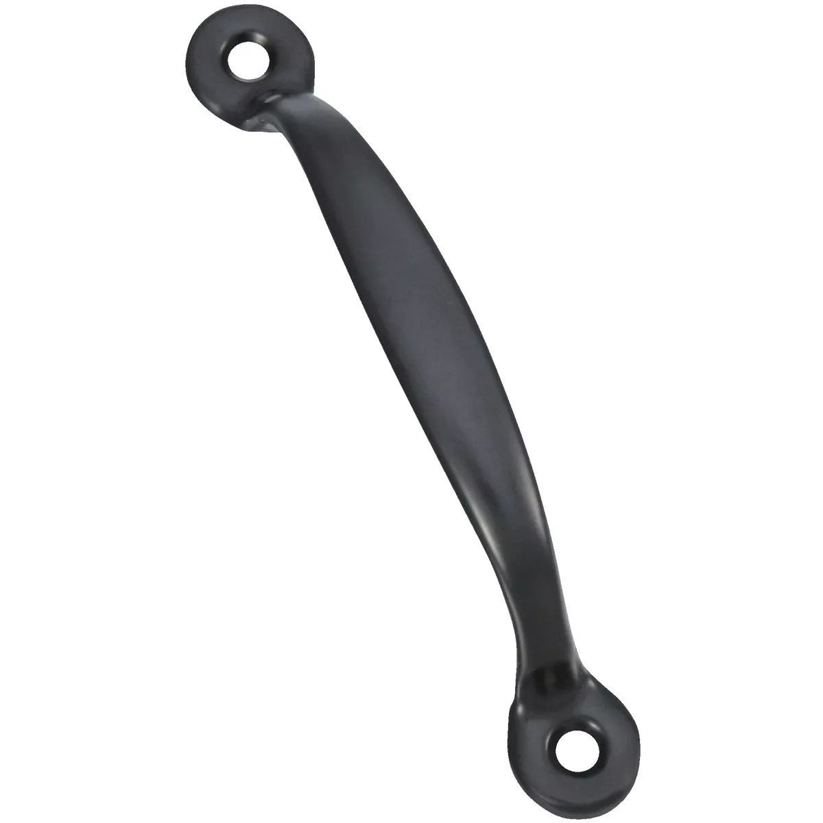 National Hardware 4-3/4 In. Black Door Pull