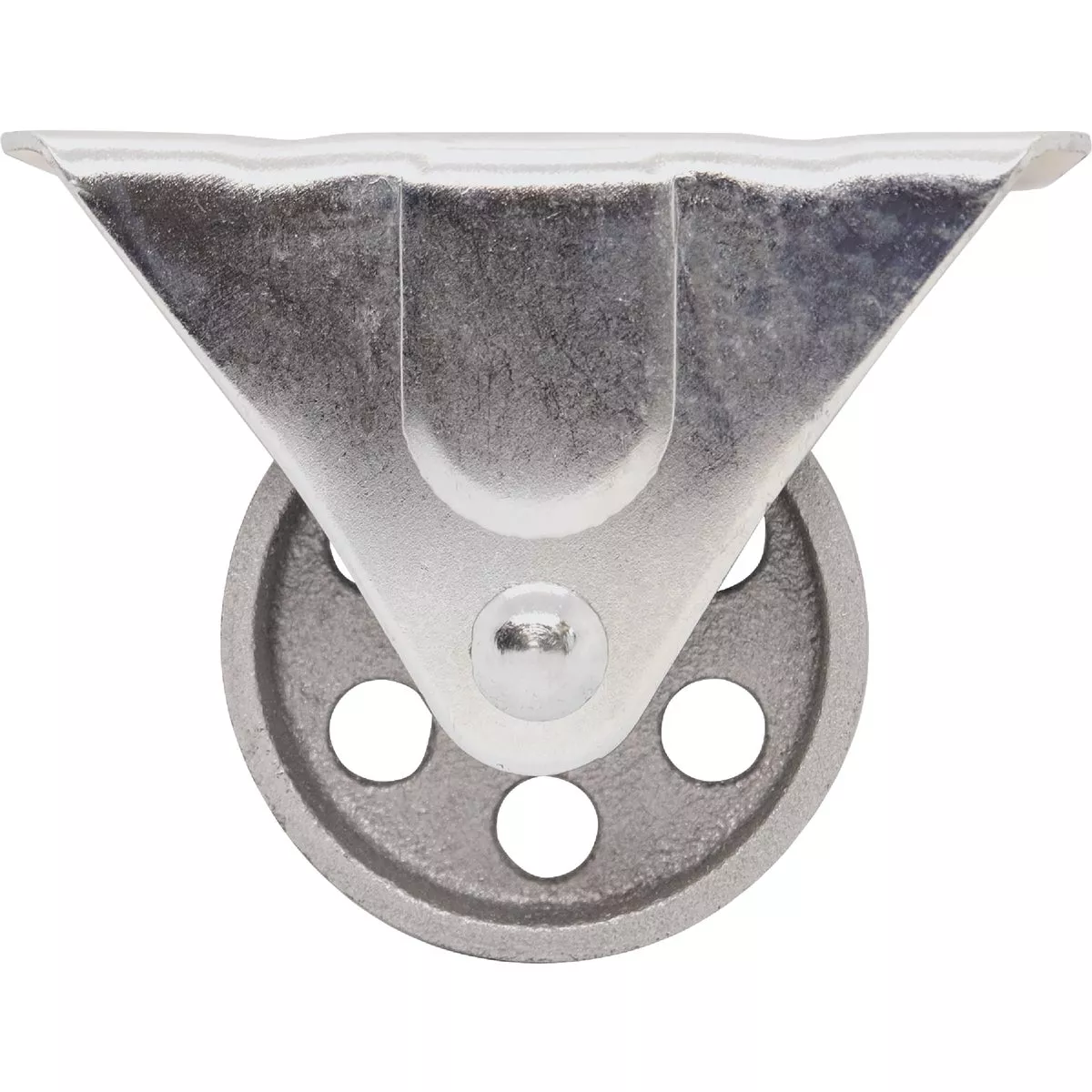 Shepherd Hardware 3 In. Heavy-Duty Cast-Iron Rigid Plate Caster